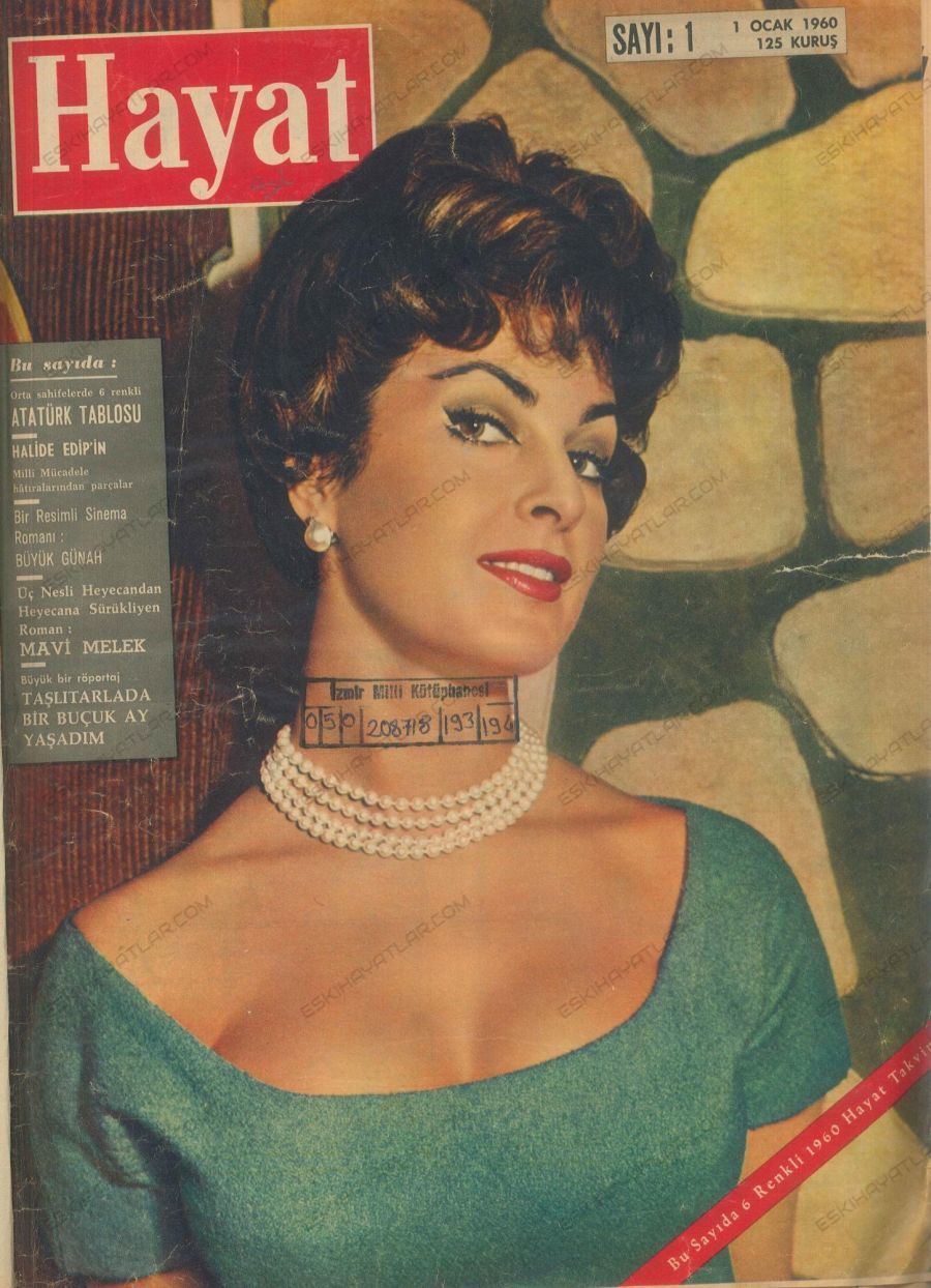 0196-hayat-dergisi-1960-silvana-panpanini-posteri
