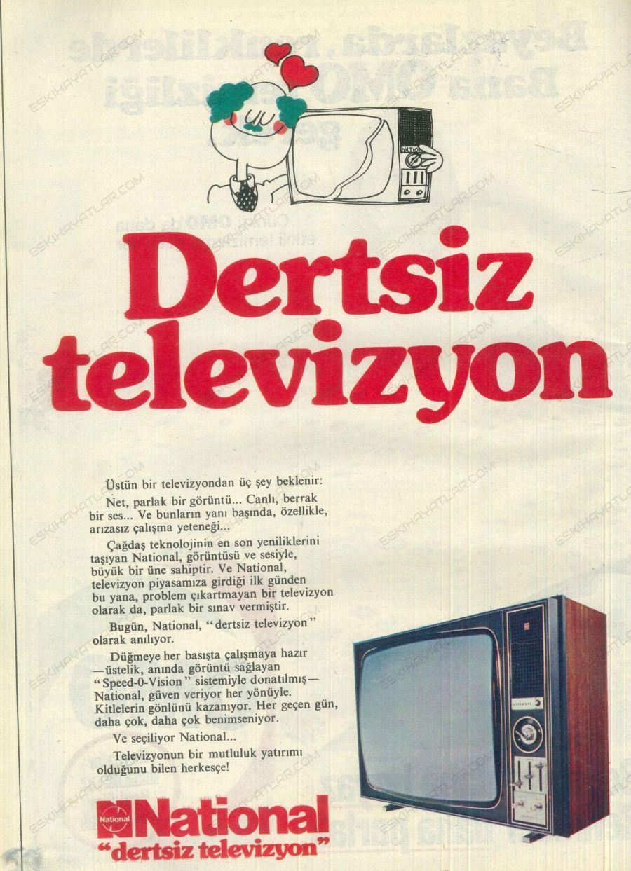 0349-national-televizyon-reklami-1976-siyah-beyaz-televizyo-reklamlari-dertsiz-televizyon